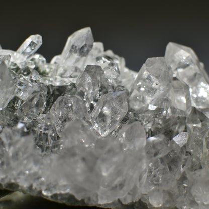 Statement Himalayan Quartz Cluster with Green Chlorite