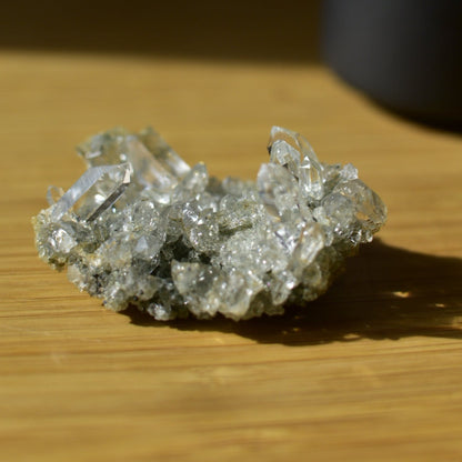 Himalayan Quartz Cluster with Chlorite & Anatase