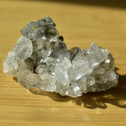 Himalayan Quartz Cluster with Chlorite, Anatase & Rutile