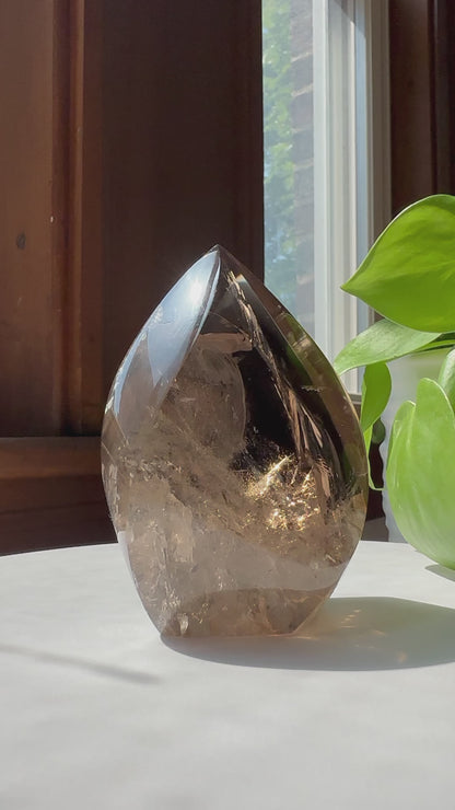 Smoky Quartz Flame