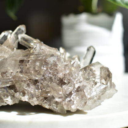 Smoky Quartz Cluster