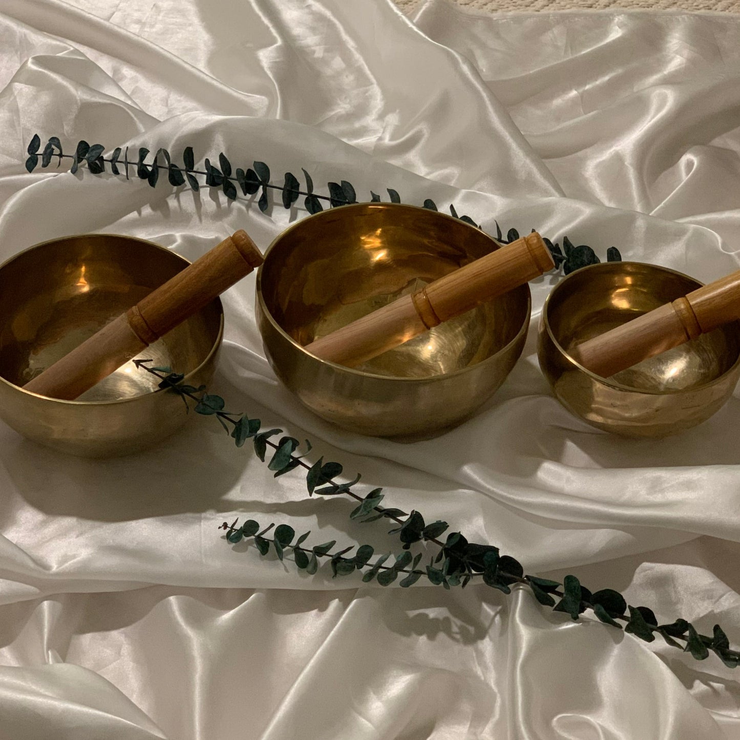 Seven Metal Singing Bowl